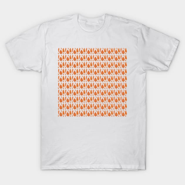 dry leaves pattern T-Shirt by shoko